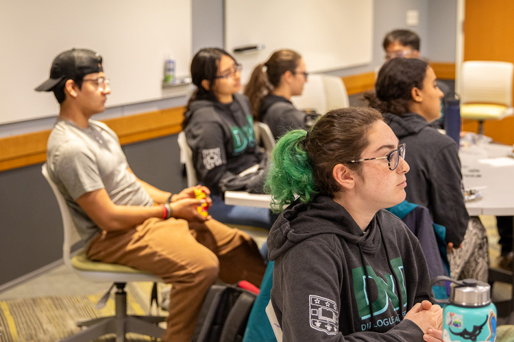 students sitting in DxD course